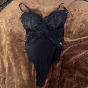 Blashe Black Bodysuit Size Small
